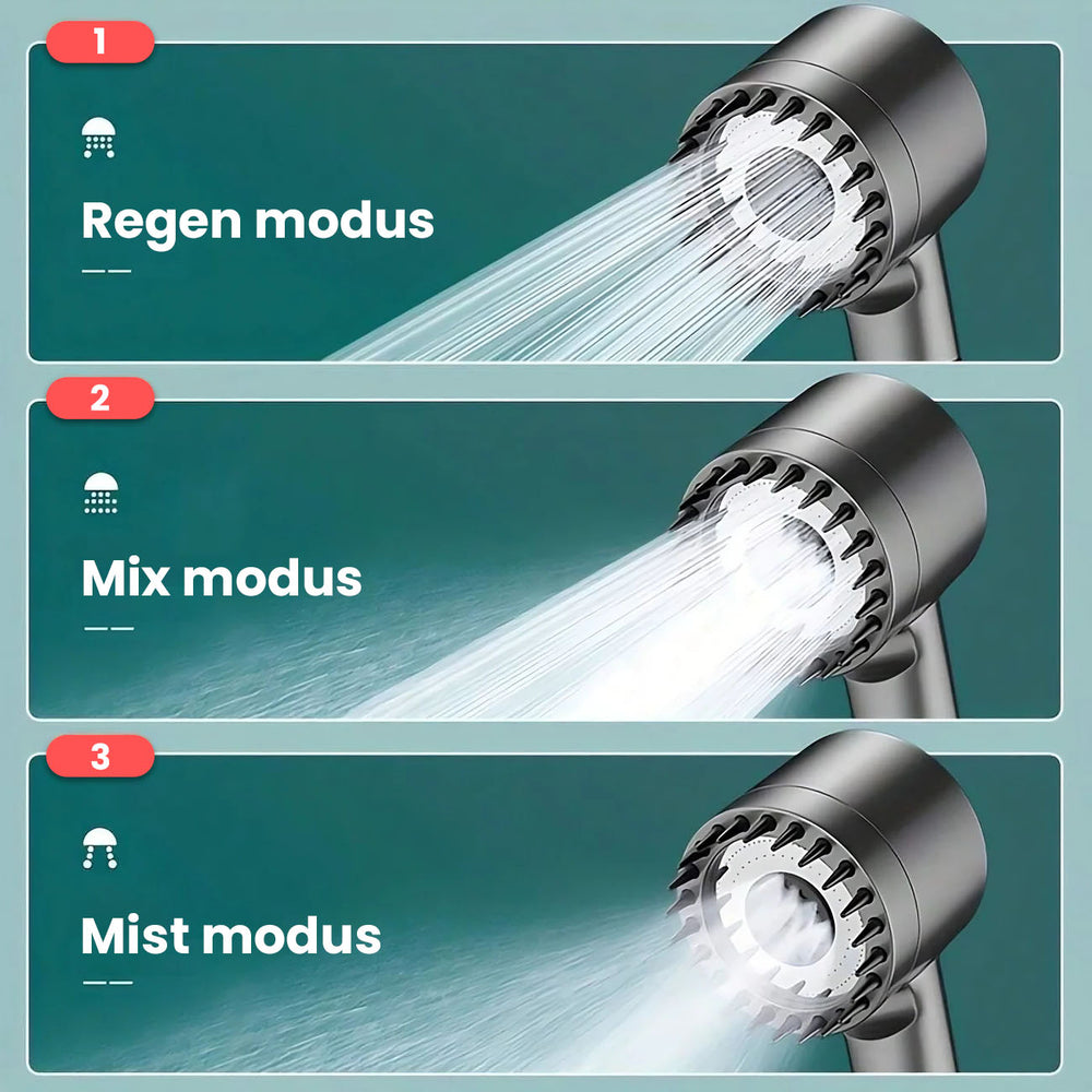 HogeDruk Douchekop met filter - Voor een comfortabele, krachtige en schone douche