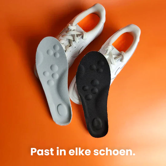Massage Inlegzolen – Steunzolen Met Slimme Massagezones voor een Gezonde Houding en Comfort!